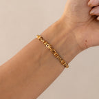 Vintage Dana Pave Ruby Gold Watch