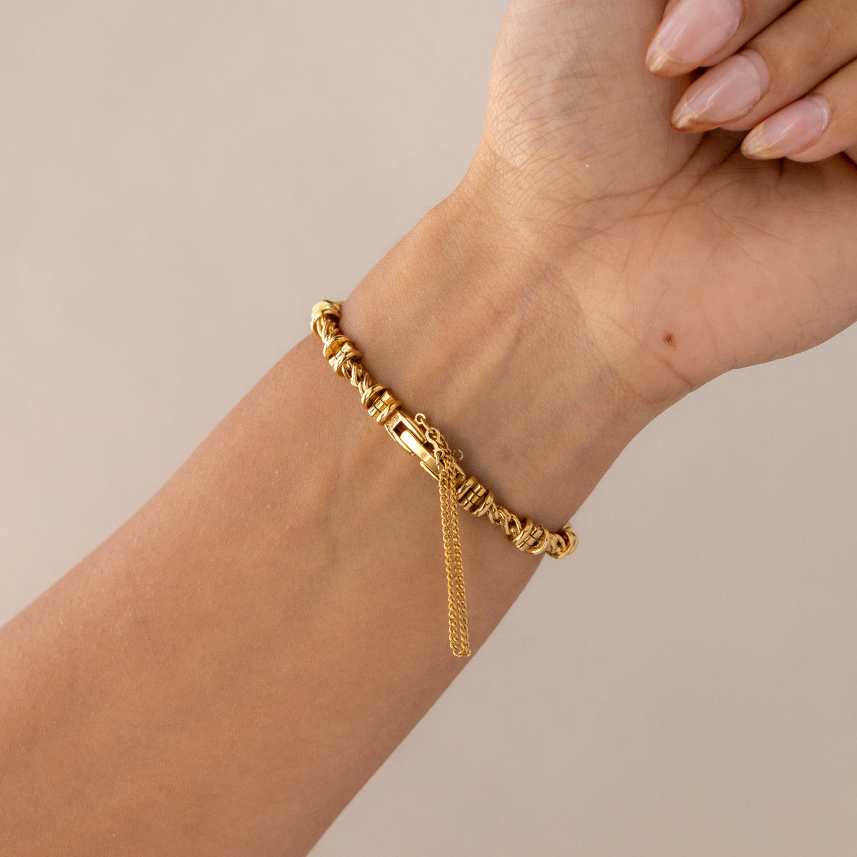 Vintage Dana Pave Rope Gold Watch