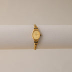 Vintage Christian Bernard Slim Oval Gold Watch