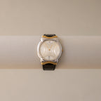 Vintage Christian Bernard Deco Dial Two Tone Watch