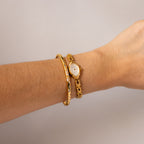 Vintage Seiko Marquise Brushed Gold Watch