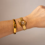 Vintage Royal Welcome to Princess Diana Locket Gold Watch