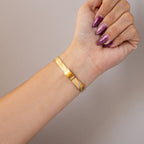 Vintage Valentino Moradei Pearl Diamond Two Tone Watch