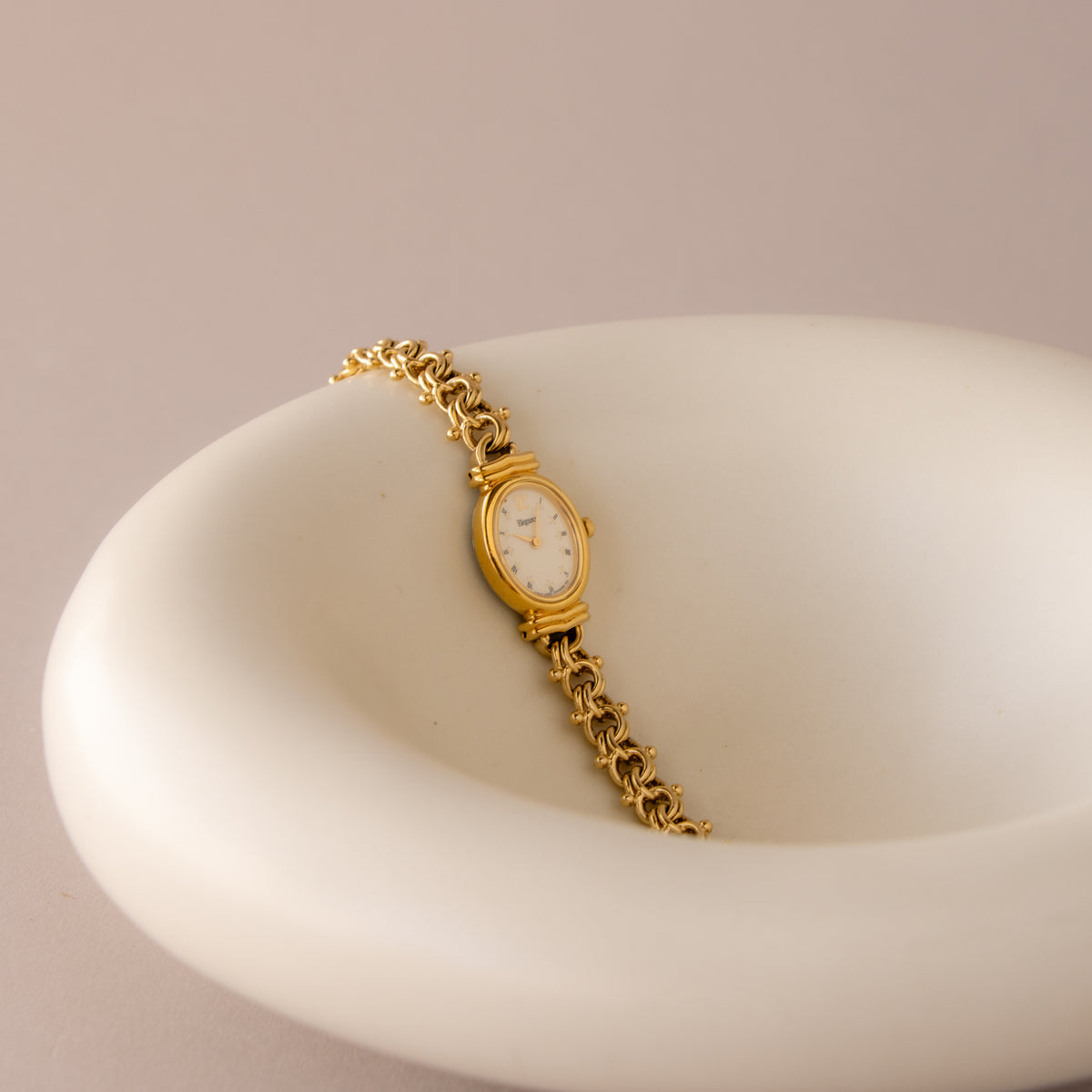 Vintage Citizen Ornate Oval Gold Watch