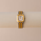 Vintage Seiko Creo Square Two Tone Watch