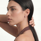 Solid Gold Round Lab-Grown Diamond Stud Earrings