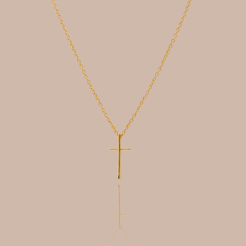 Skinny Cross Necklace
