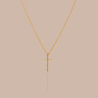 Skinny Cross Necklace