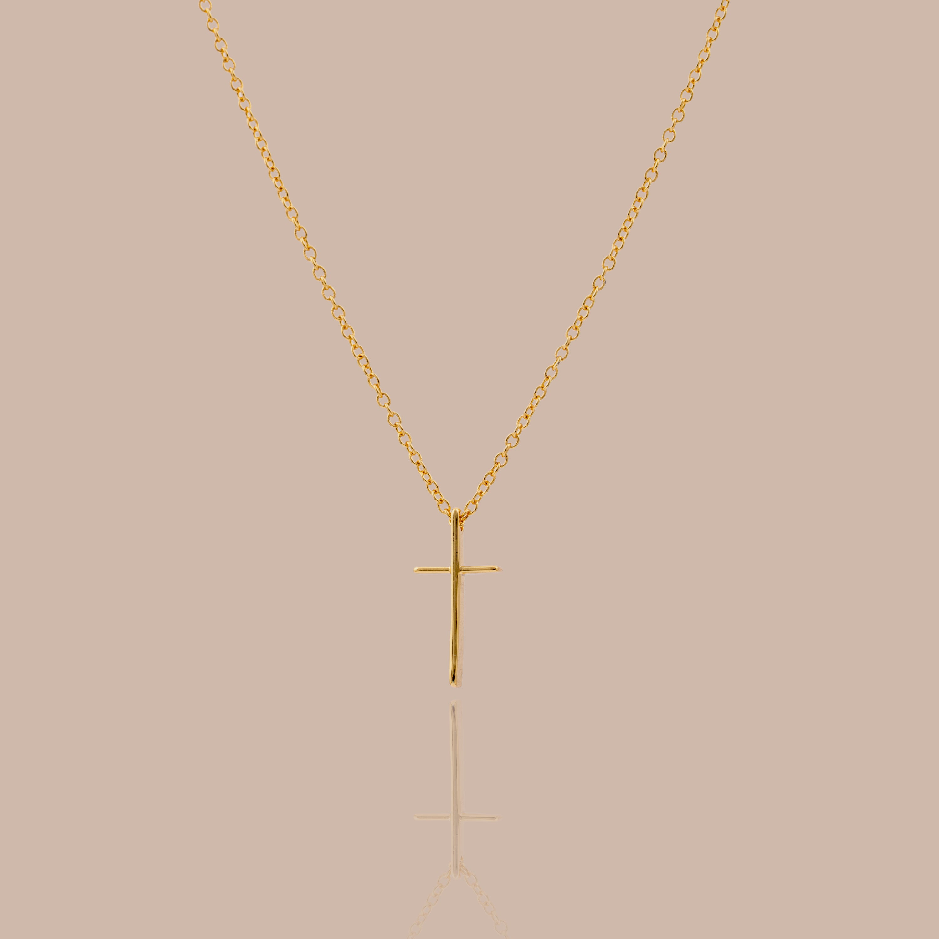 Skinny Cross Necklace