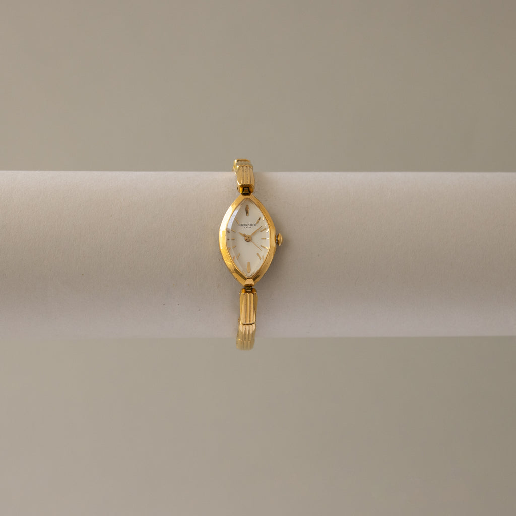Vintage Georges Rech Oval Gold Watch