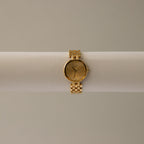 Vintage Christian Dior Swiss Pave Gold Watch