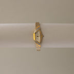 Vintage Valentino Moradei Swiss Ribbon Two Tone Watch