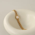 Vintage Seiko Blush Iridescent Gold Watch