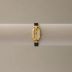 Vintage Lancetti Rectangular Gold Watch
