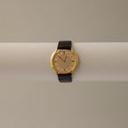 Vintage Christian Dior Swiss Monogram Gold Watch