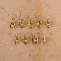 Opal Bubble Letter Charms