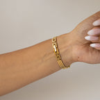 Vintage Via Brera Round Gold Watch