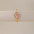Vintage Fontenay Pave Teardrop Gold Watch