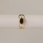 Vintage Midnight Convertible Gold Ring & Watch