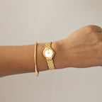 Vintage Vega Round Gold Watch