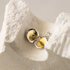 Mixed Metal Swan Locket