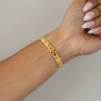 Vintage CYHD Serpent Strap Gold Watch