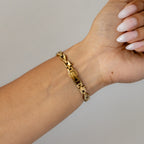 Vintage Citizen Swirl Gold Watch