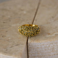 Peridot Statement Dome Ring