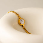 Vintage 4C Cuban Link Gold Watch