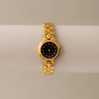 Vintage Delma Swiss Midnight Gold Watch