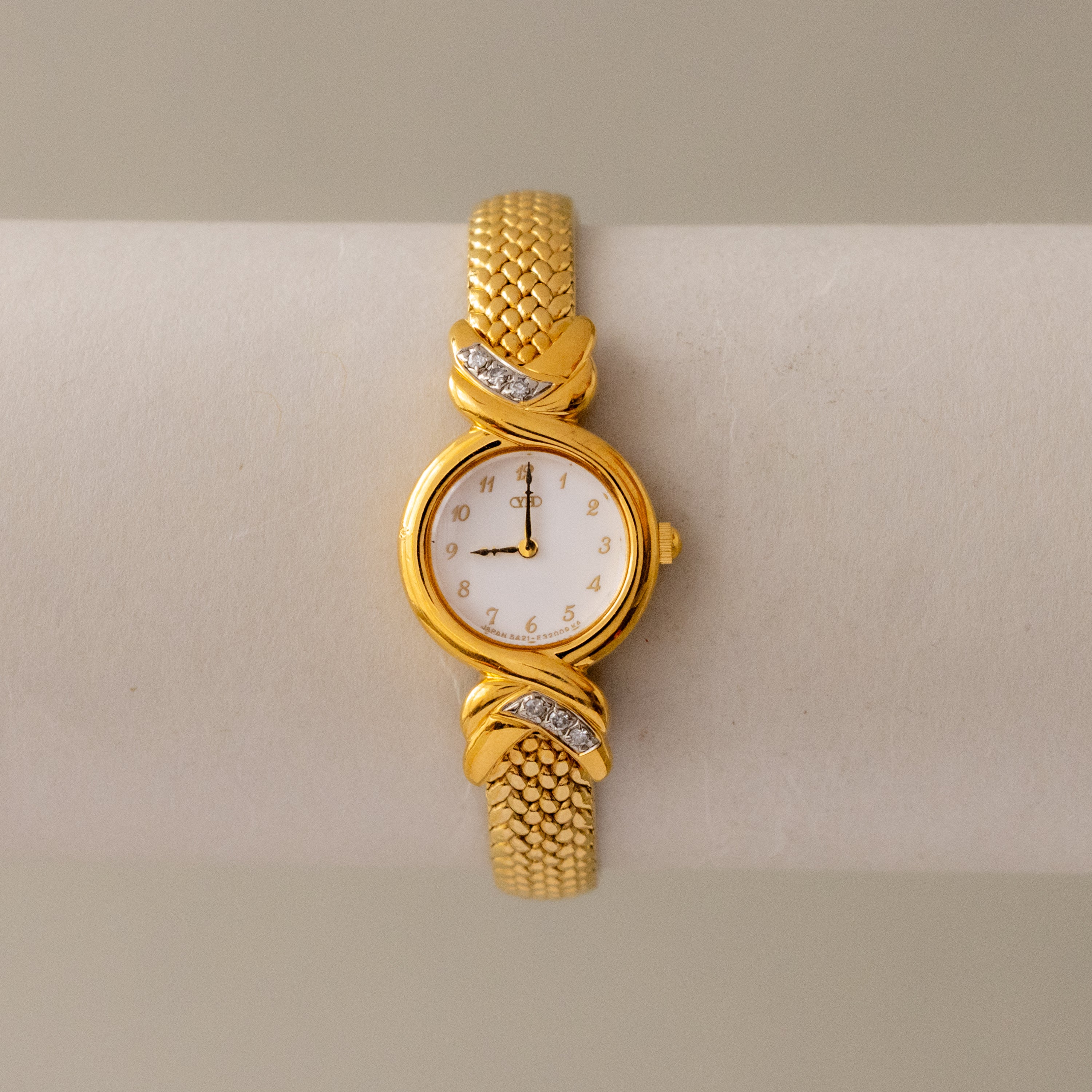 Vintage CYHD Serpent Strap Gold Watch