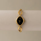 Vintage Seiko Midnight Marquise Gold Watch