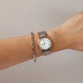 Vintage YSL Swiss Bold Roman Two Tone Watch