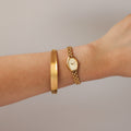 Vintage Seiko Oval Gold Watch
