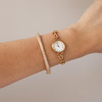 Vintage Seiko Round Art Deco Gold Watch