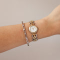 Vintage Valentino Vasari Round Two Tone Watch