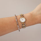 Vintage Valentino Vasari Round Two Tone Watch