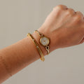 Vintage Sunlord Art Deco Gold Watch