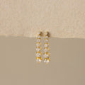 Diamond Cascade Drop Studs