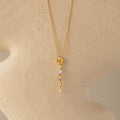 Cascading Floral Diamond Necklace