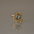 Legacy Zircon & Pearl Frame Ring