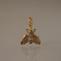 Princess Gem Moth Charm