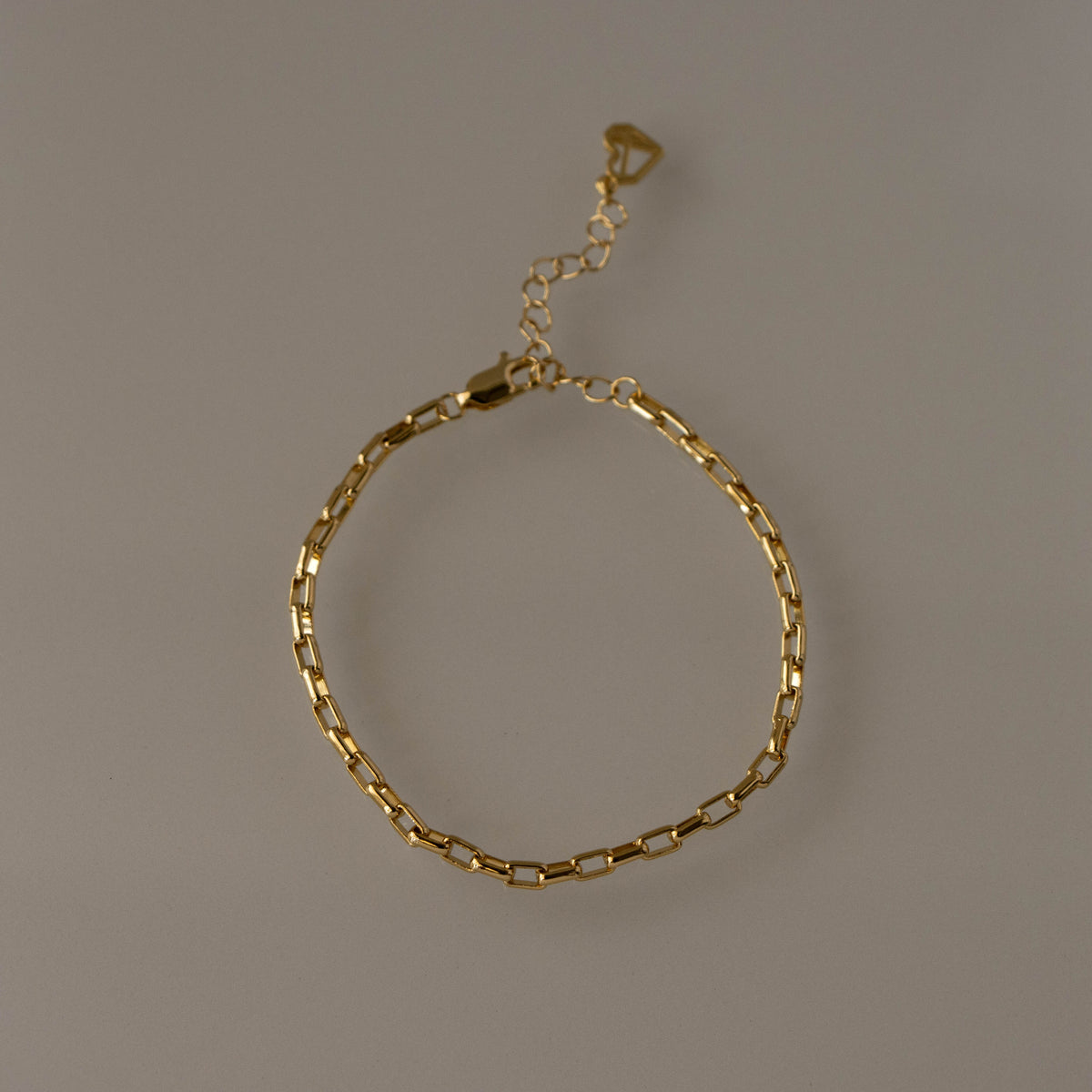 Box Link Chain Bracelet
