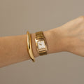Vintage Burberrys Tank Gold Watch