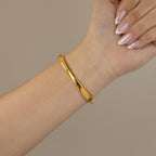 Vintage Garat Pave Bow Locket Cuff Gold Watch