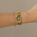 Vintage Mila Schön Cushion Gold Watch