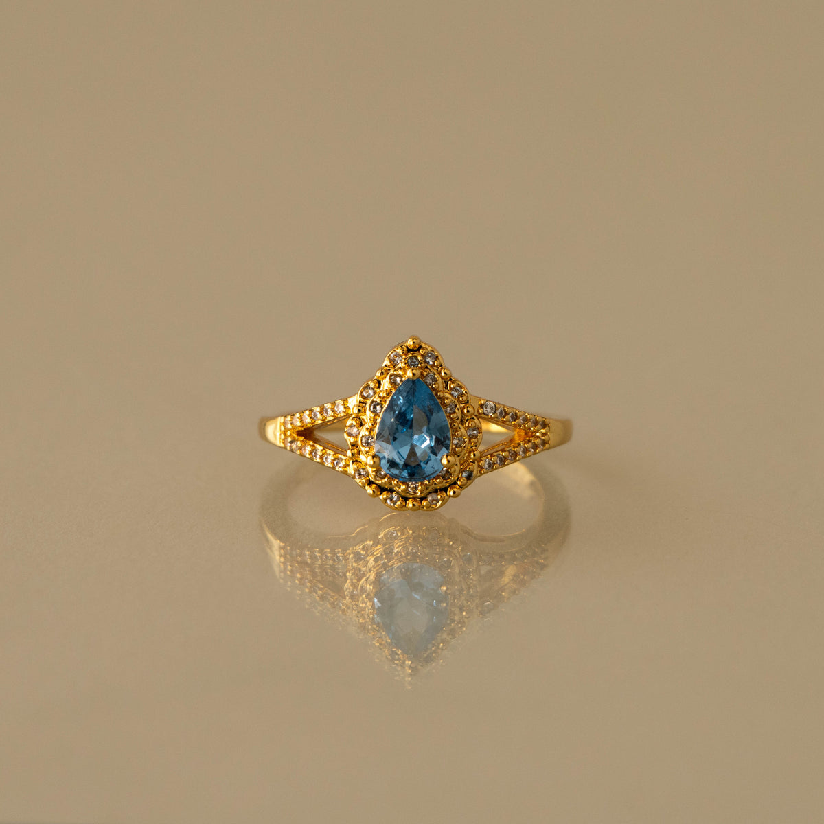 Regal Blue Topaz Ring