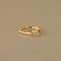 Pave Marquise Opal Eternity Band