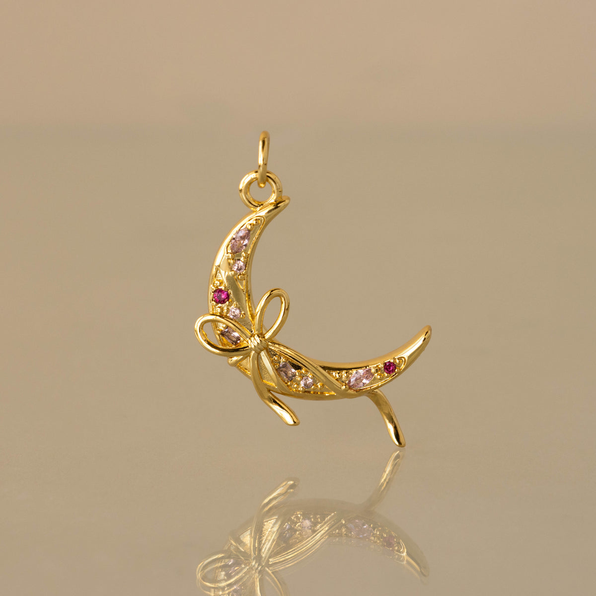 Coquette Moon Charm