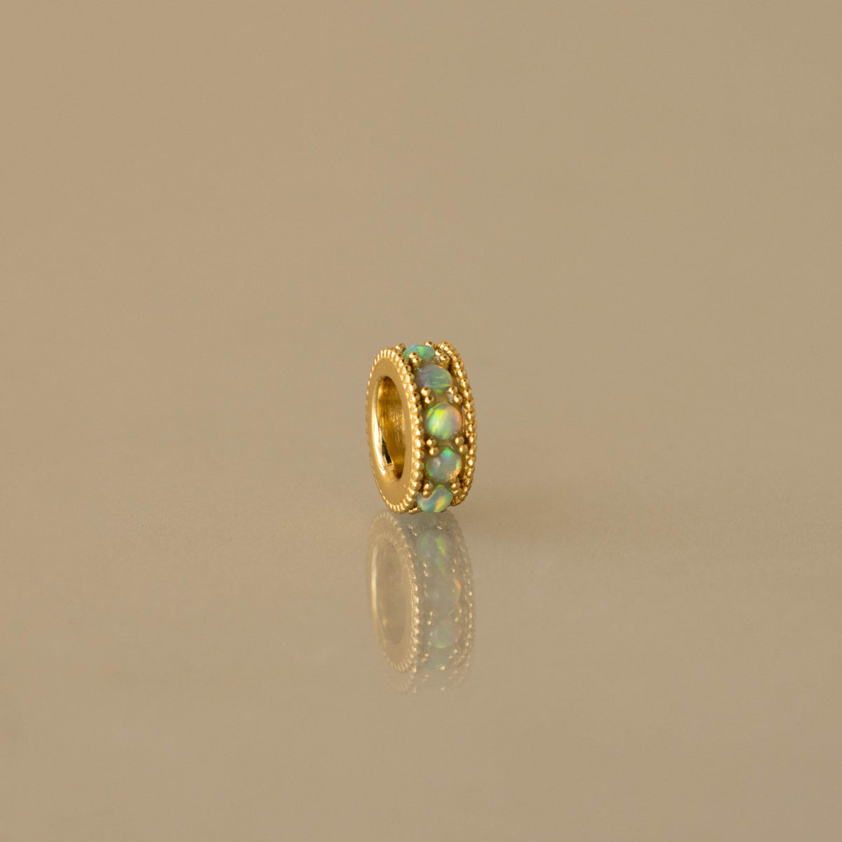 Opal Eternity Barrel Charm